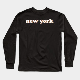 New York Long Sleeve T-Shirt